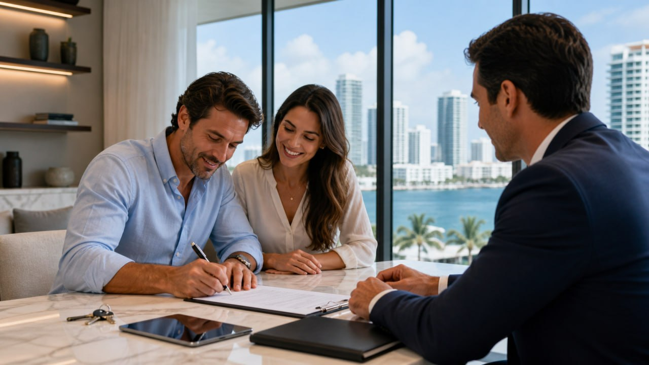Process of buying real estate in Miami