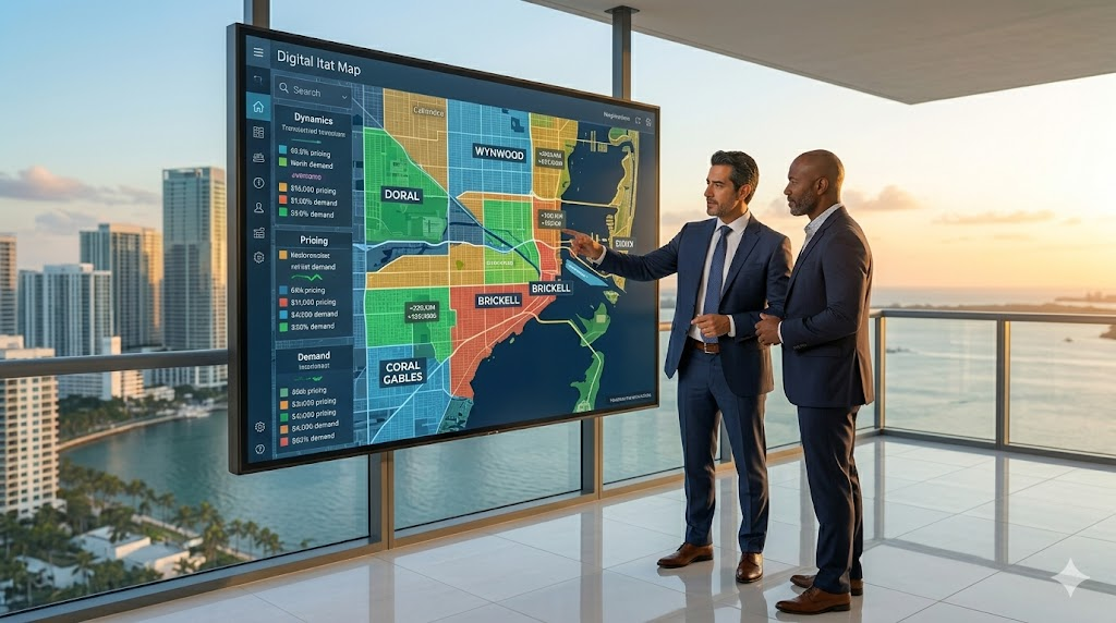 Miami Areas Map