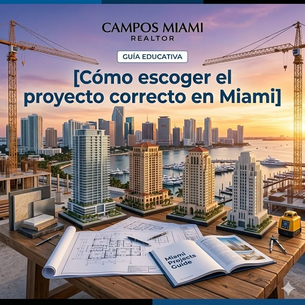 Cómo escoger el proyecto correcto en Miami