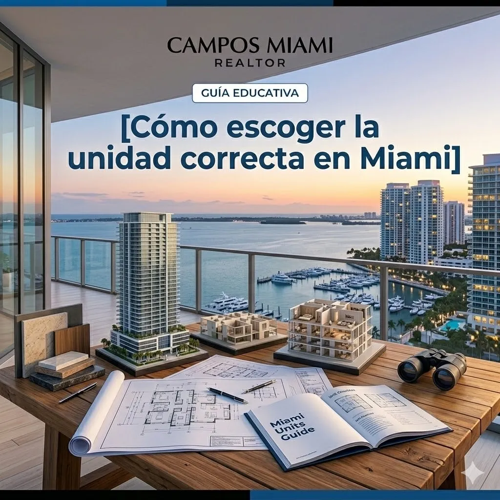 Cómo escoger la unidad correcta en Miami
