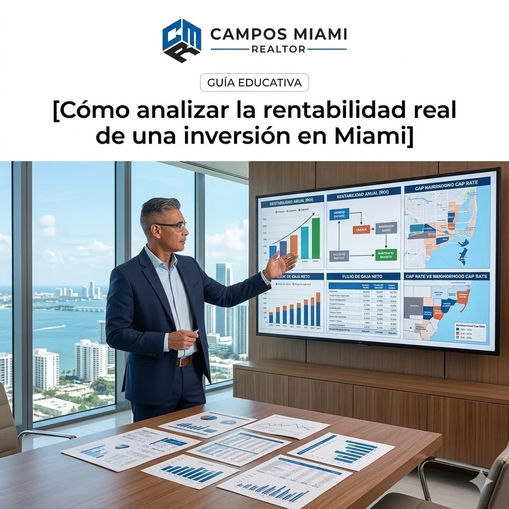 Cómo analizar la rentabilidad real de una inversión en Miami