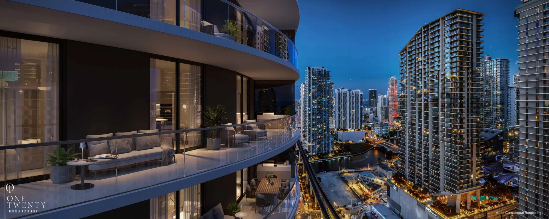 One Twenty Brickell Signature Residences - Propiedad en Miami